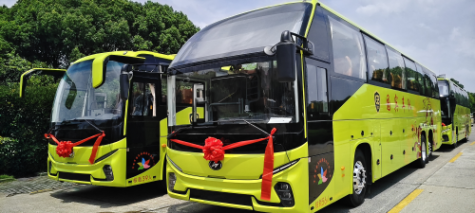 再添生力军！苏州金龙新V系助力吉安国宾旅运&ldquo;焕新&rdquo;升级