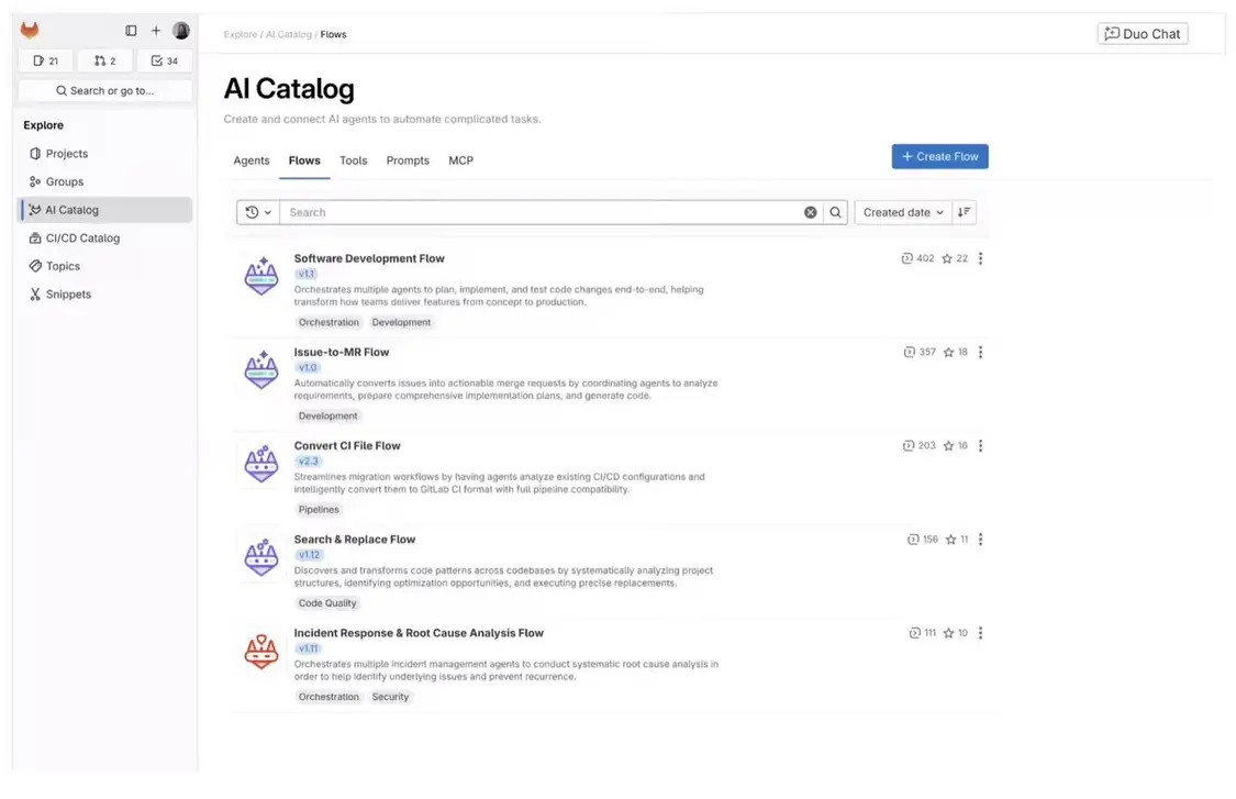 利用AI Agent充当传统软件开发团队角色，GitLab Duo平台开启公测